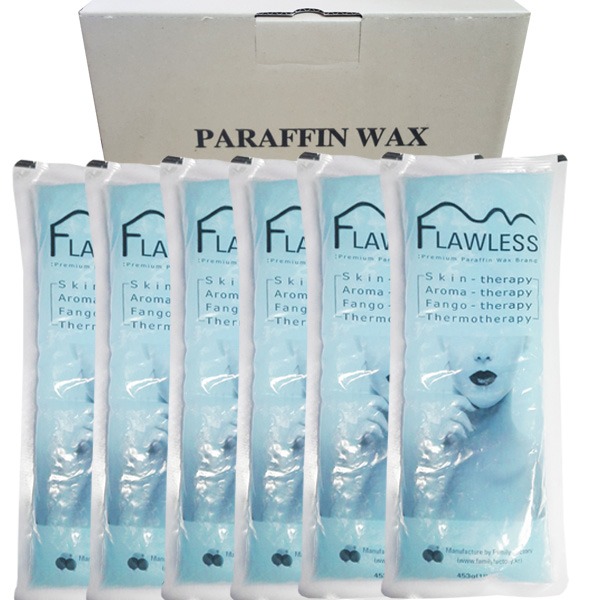 Flawless Paraffin Wax no.9 healingspa Refill,  6 lbs nature Scented Paraffin Wax Blocks for  Paraffin Bath, Paraffin Bath Wax 6 Pack,  Use To Relieve Stiff Muscles and Arthitis Pain -  Deeply Hydrates and Protects